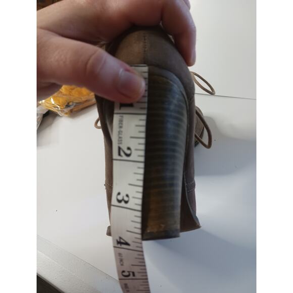 Mia Brown Lace Up Ankle Boots‎ Size 9 - Picture 7 of 7